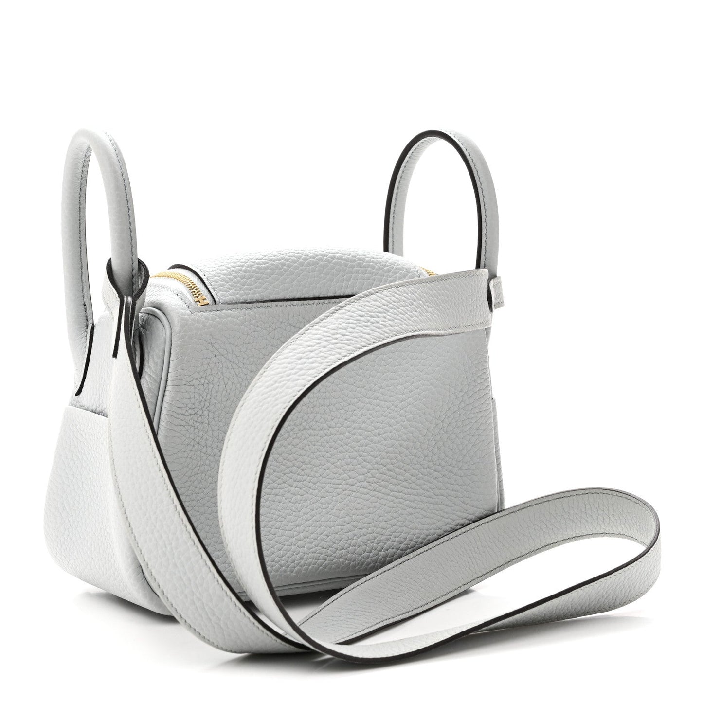 Taurillon Clemence Mini Lindy 20 Bleu Pale