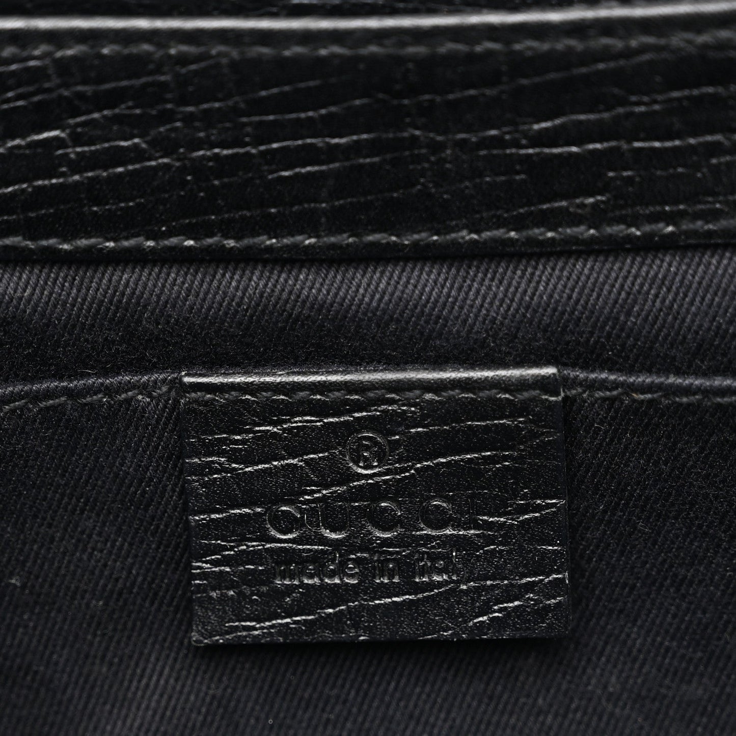 Monogram Horsebit Chain Clutch Black