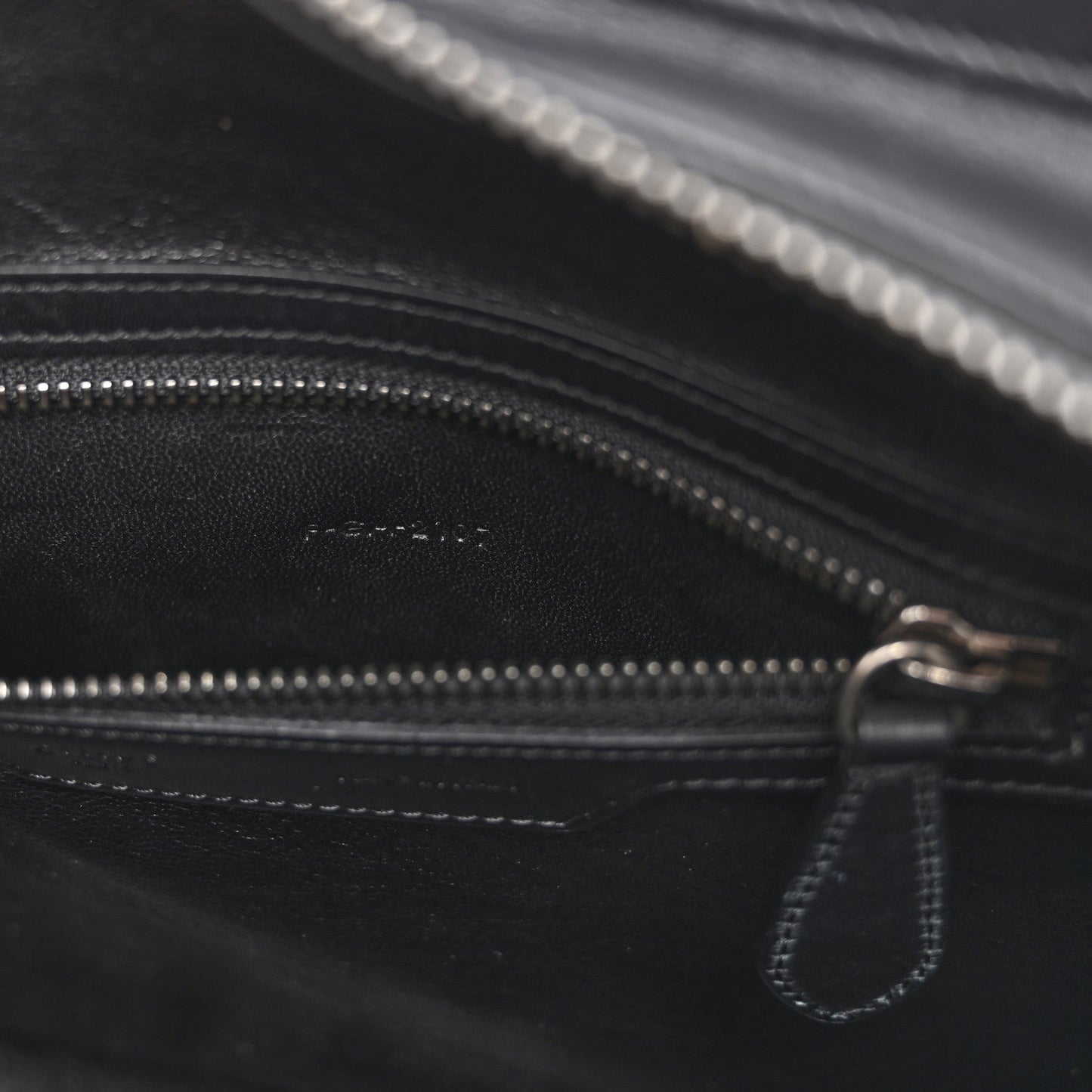 Bullhide Drummed Calfskin Micro Tri-Color Luggage Antarctic