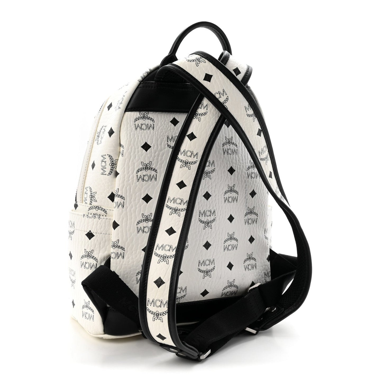 Visetos Studded Small Stark M Backpack White