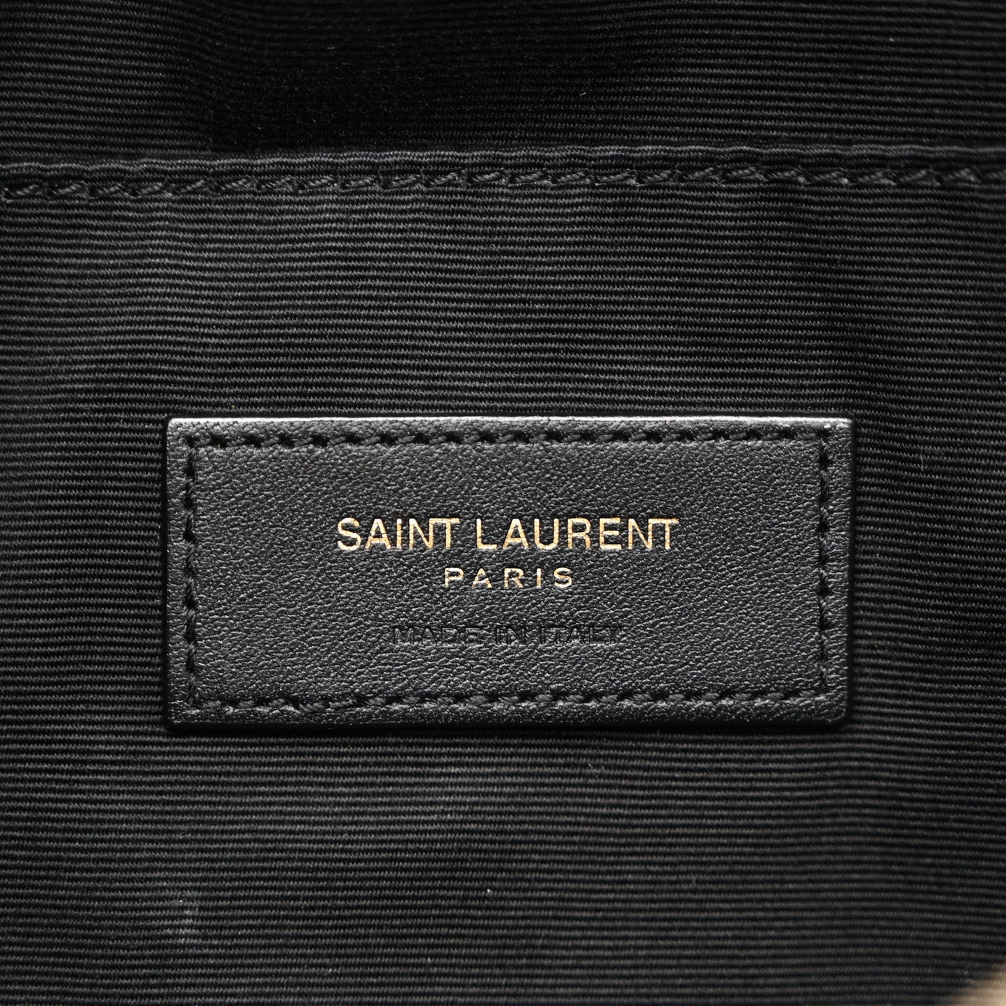 Grain De Poudre Monogram Belt Bag Black