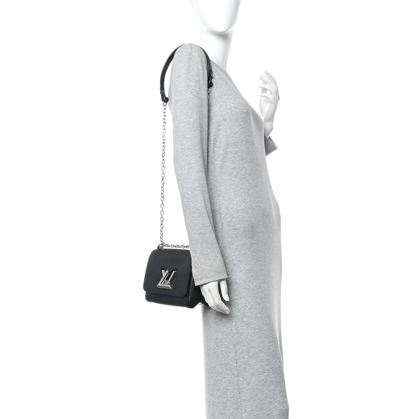 Epi Twist Shoulder Bag PM Black