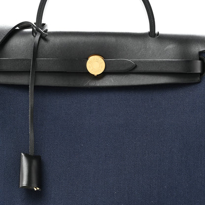 Military Toile Vache Hunter Herbag Zip Retourne 31 PM Bleu Marine Black
