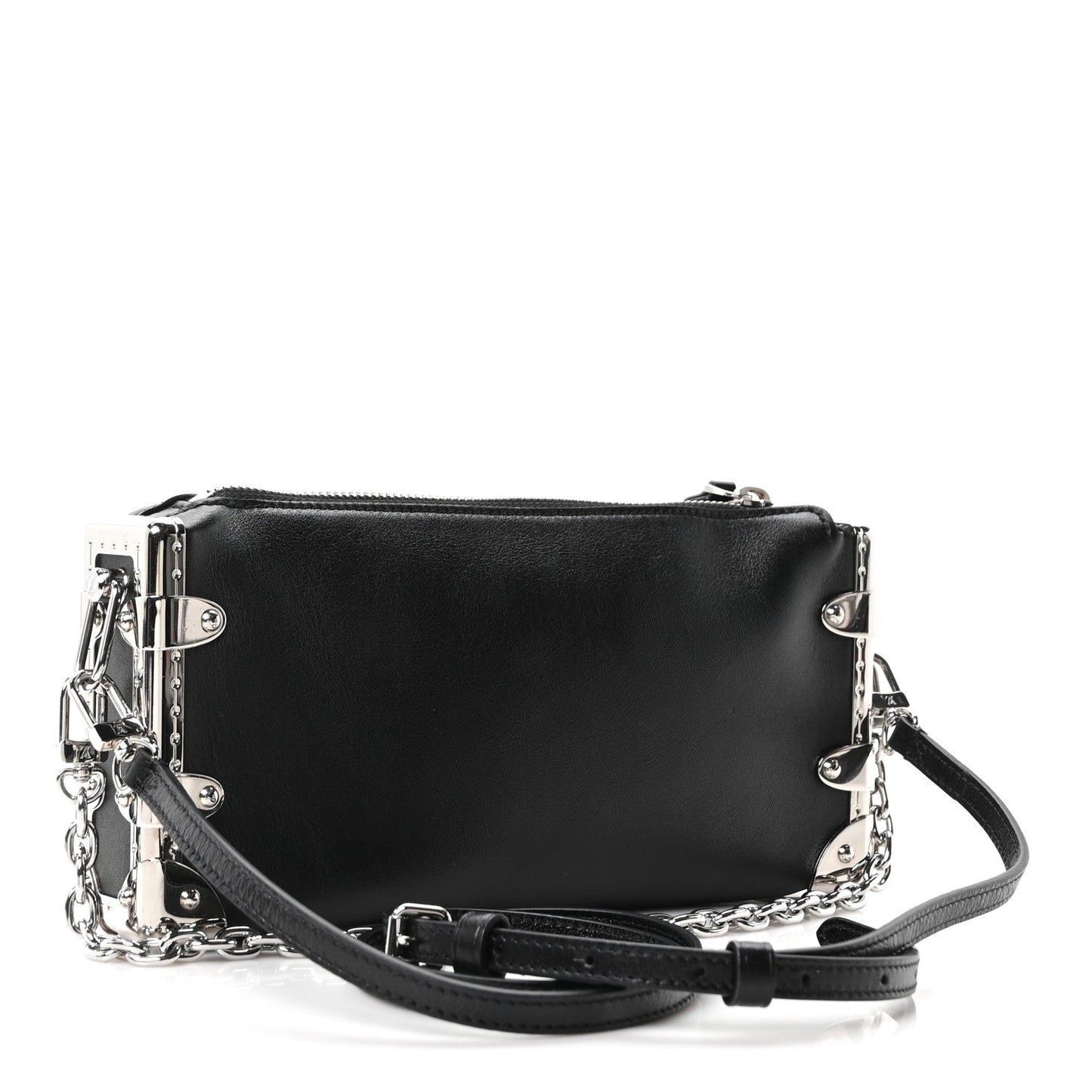 Calfskin Slim Trunk Black