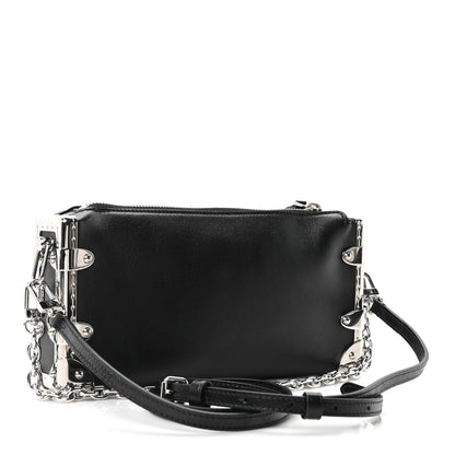 Calfskin Slim Trunk Black