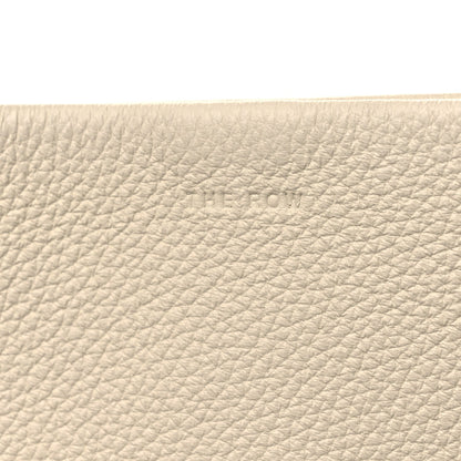 Grained Calfskin Small N/S Park Tote Ivory