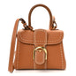 Grained Rodeo Calfskin Surpique Mini Brillant Satchel Vegetal Ivory