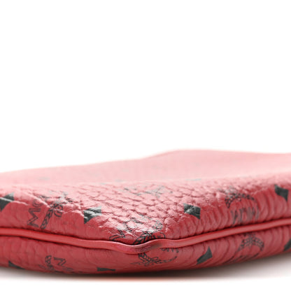 Visetos Medium Crossbody Pouch Ruby Red