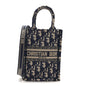 Oblique Mini Book Tote Phone Bag Blue