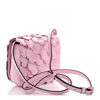 Nappa Atelier 03 Rose Edition Small Flap Crossbody Bag Pink Borealis