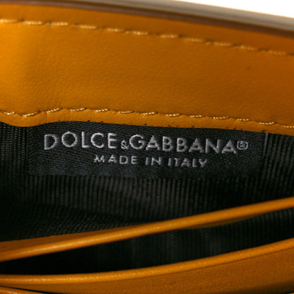 Smooth Calfskin Devotion Envelope Phone Bag Senape