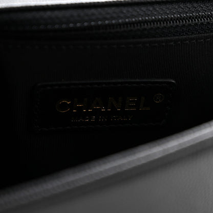 Caviar Quilted New Medium Boy Flap Black
