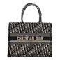 Oblique Medium Book Tote Blue Multicolor