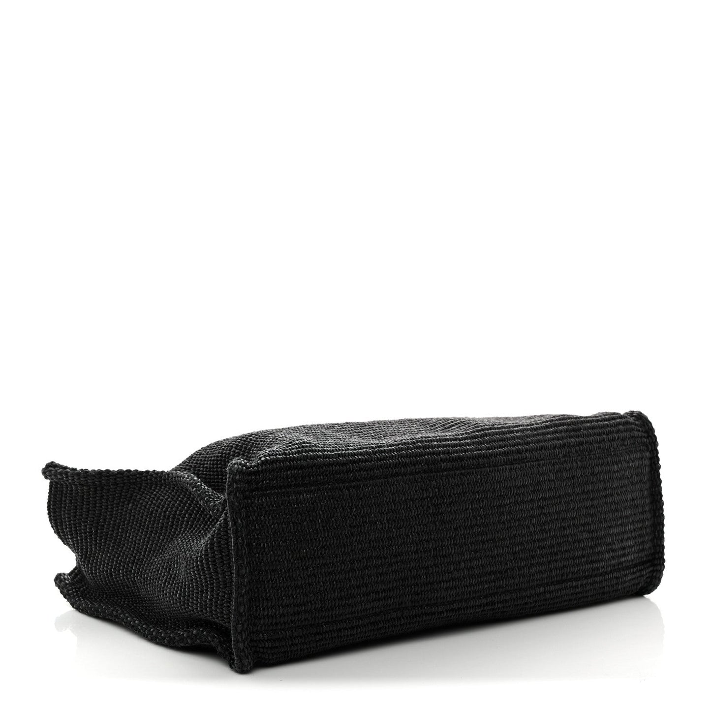 Raffia Medium G Tote Black