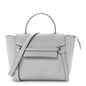Grained Calfskin Micro Belt Bag Cloud