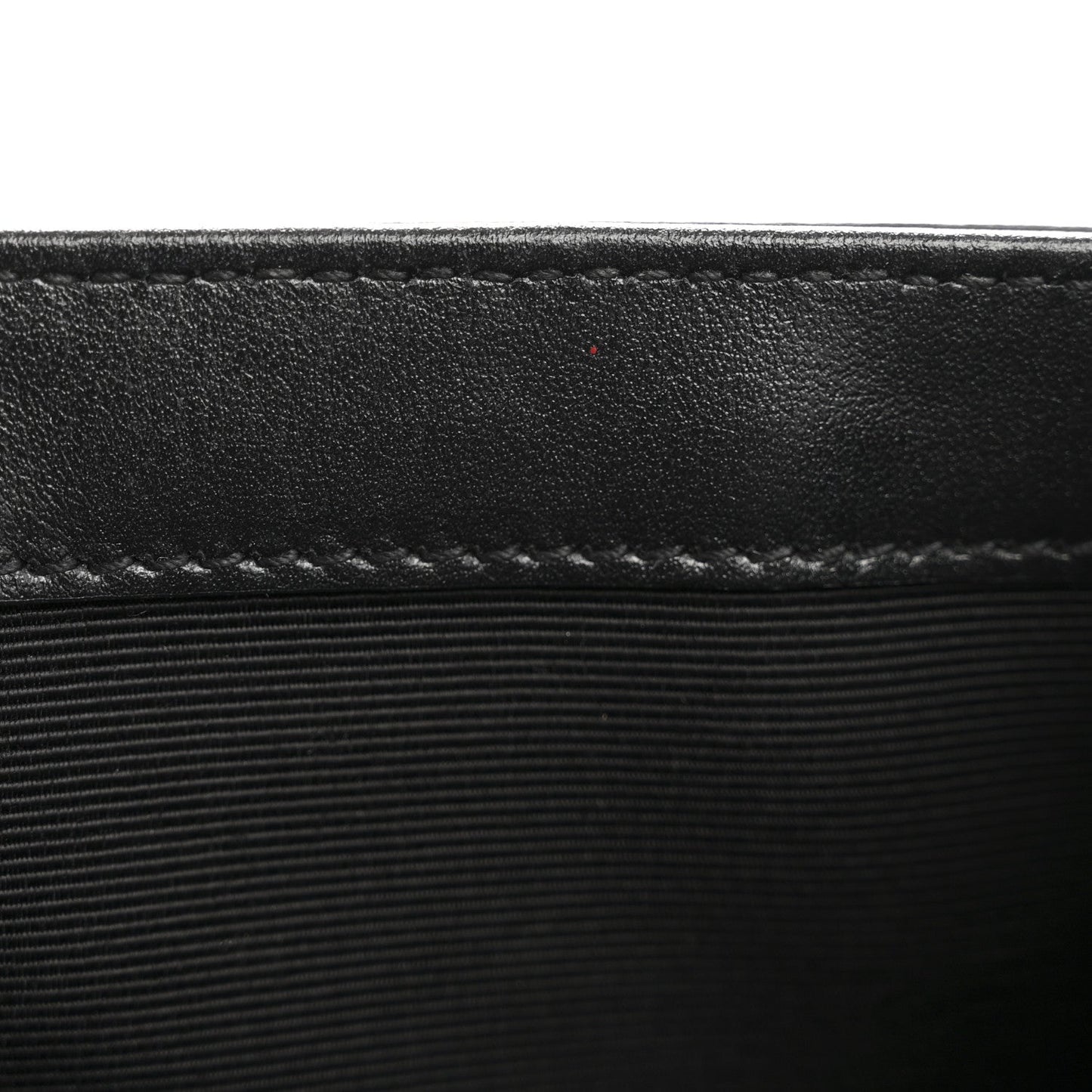 Calfskin Medium Heart Bolts Monogram Kate Satchel Black