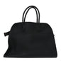 Matte Grained Calfskin Soft Margaux 15 Black