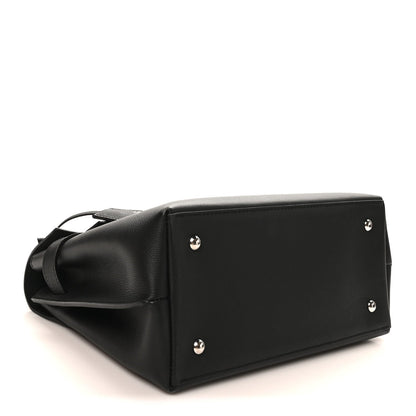 Soft Calfskin Lockme Ever MM Black