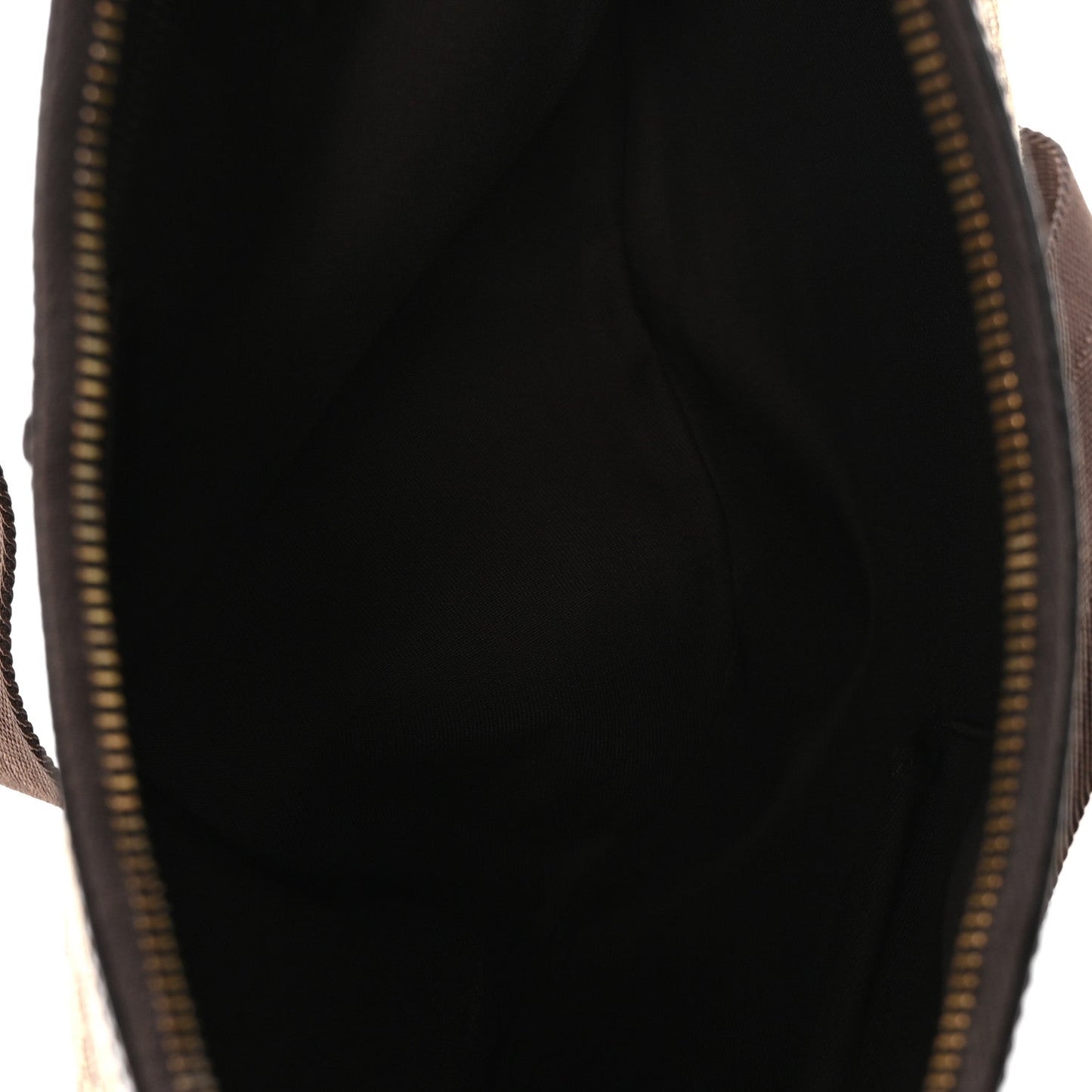 Monogram Medium Half Moon Hobo Dark Brown