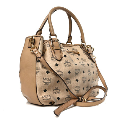 Visetos Medium Drawstring Shopper Beige
