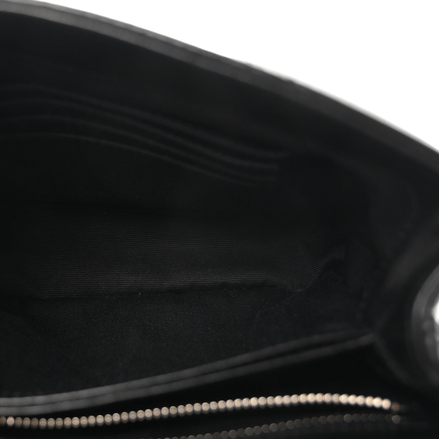 Calfskin Y Quilted Monogram Toy Loulou Crossbody Bag Black