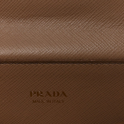 Saffiano Chain Wallet Cammeo