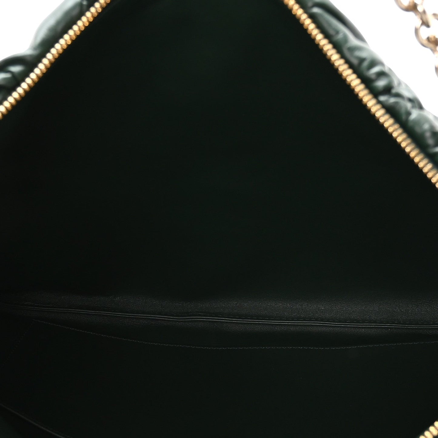 Calfskin Puffy Macrocannage Medium Dior Crunchy Bag  Forest Bloom