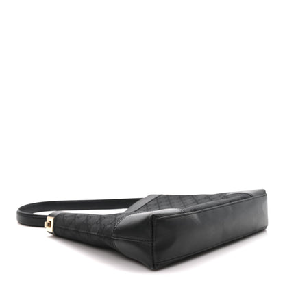 Monogram Shoulder Bag Black