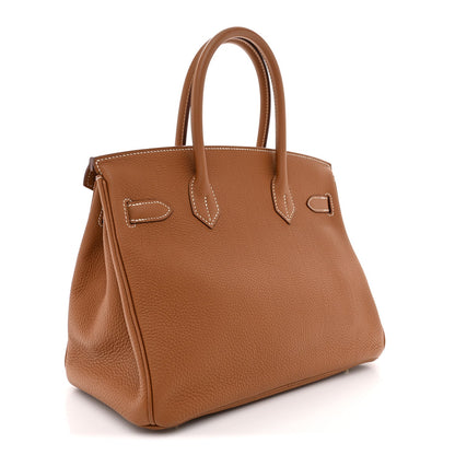 Togo Birkin 30 Gold