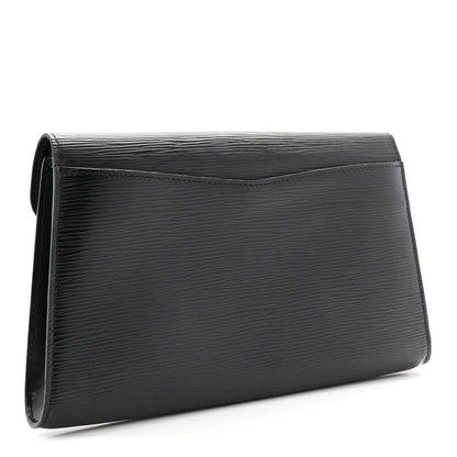 Epi Art Deco Clutch Black