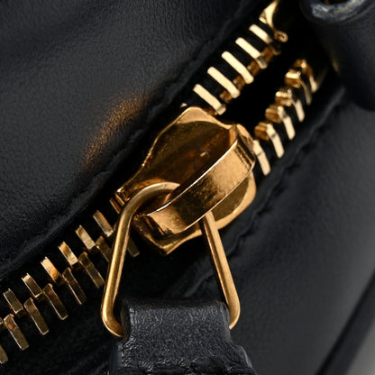 Calfskin Matelasse Monogram Lou Camera Bag Deep Marine