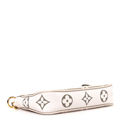 Empreinte Spring in the City Mini Pochette Accessories Kaki Beige Cream