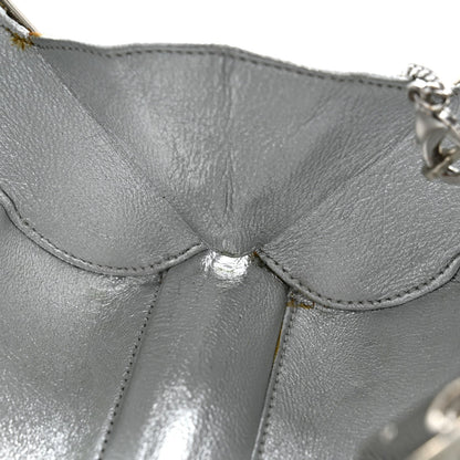 Swarovski Crystal Scales Minaudiere Clutch Blue Multicolor