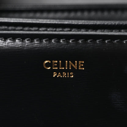 Shiny Calfskin Medium Triomphe Black