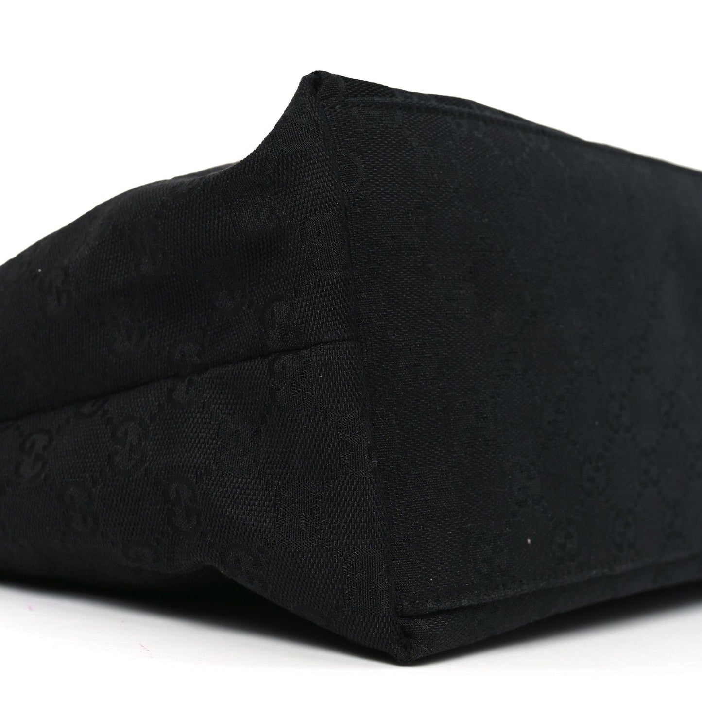 Monogram Web Large Diaper Tote Black