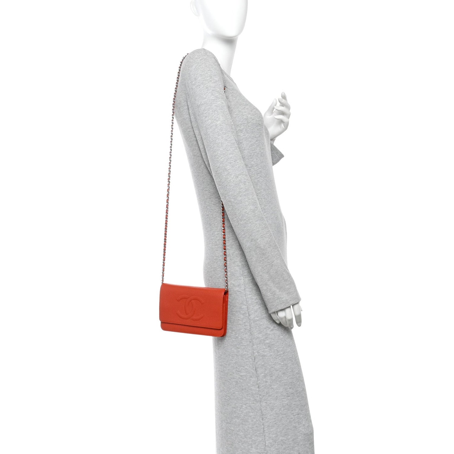 Caviar Timeless CC Wallet On Chain WOC Orange