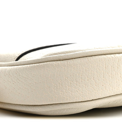 Grained Calfskin Ophidia Belted iPhone Case 75 30 White