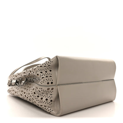 Lux Calfskin Vienne Wave Mina 25 Bag Perle