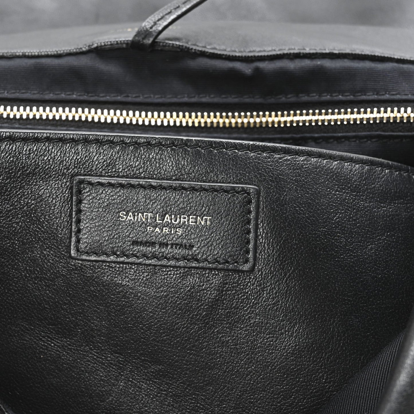 Lambskin Matelasse Monogram Large Jamie 4.3 Black