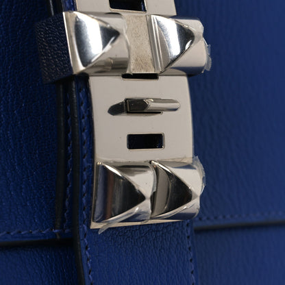 Chevre Mysore Medor 23 Clutch Bleu Hydra Electric Blue