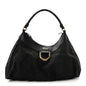 Monogram Large D Ring Hobo Black