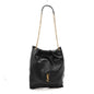 Lambskin Matelasse Monogram Medium Jamie 4.3 Pochon Black
