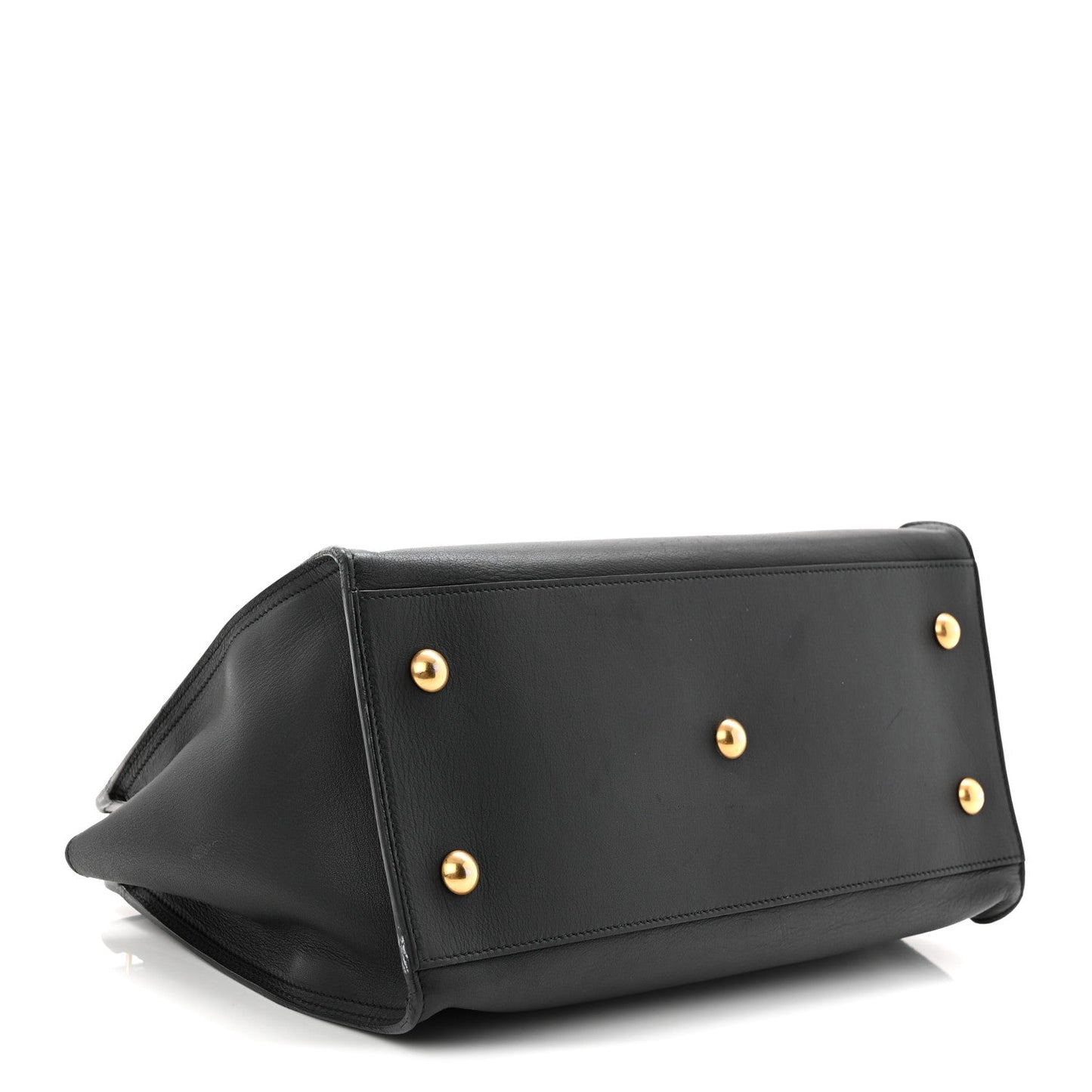 Calfskin Small Classic Y Cabas Black