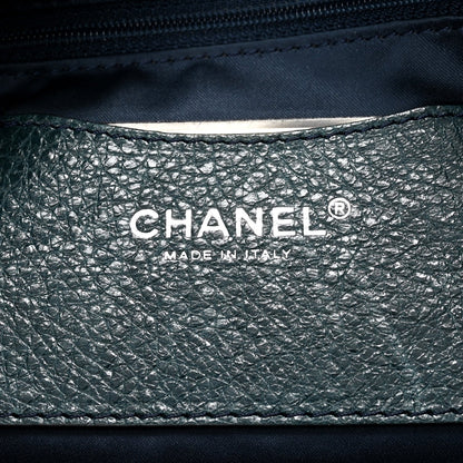 Glazed Calfskin Stitched XL On The Road Flap Blue