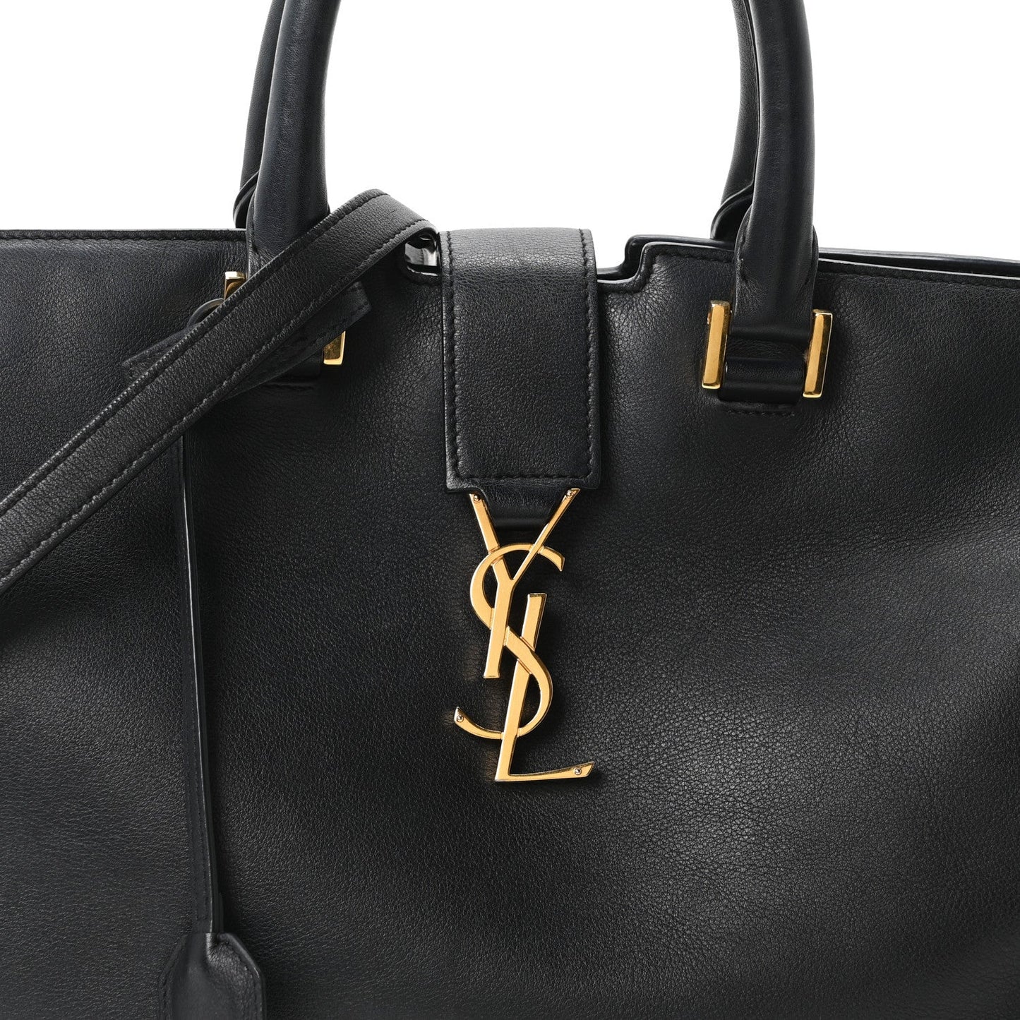 Calfskin Small Classic Y Cabas Black