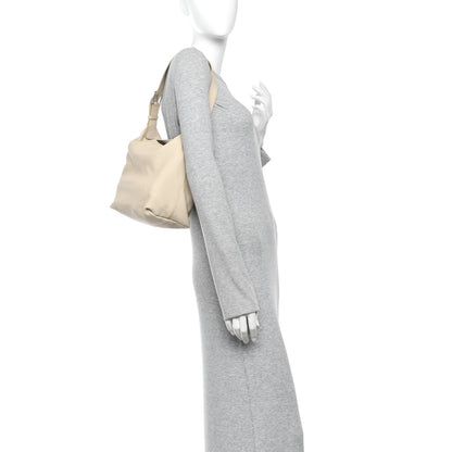 Deerskin Isa Shoulder Bag Porcelain