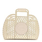 Recycled Plastic Vitello Liberty Matte Medium Fendi Basket White Ice