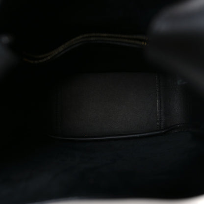 Smooth Calfskin Small Le 5 A 7 Soft Hobo Black