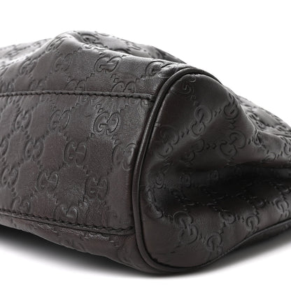 Guccissima Medium Sukey Tote Chocolate