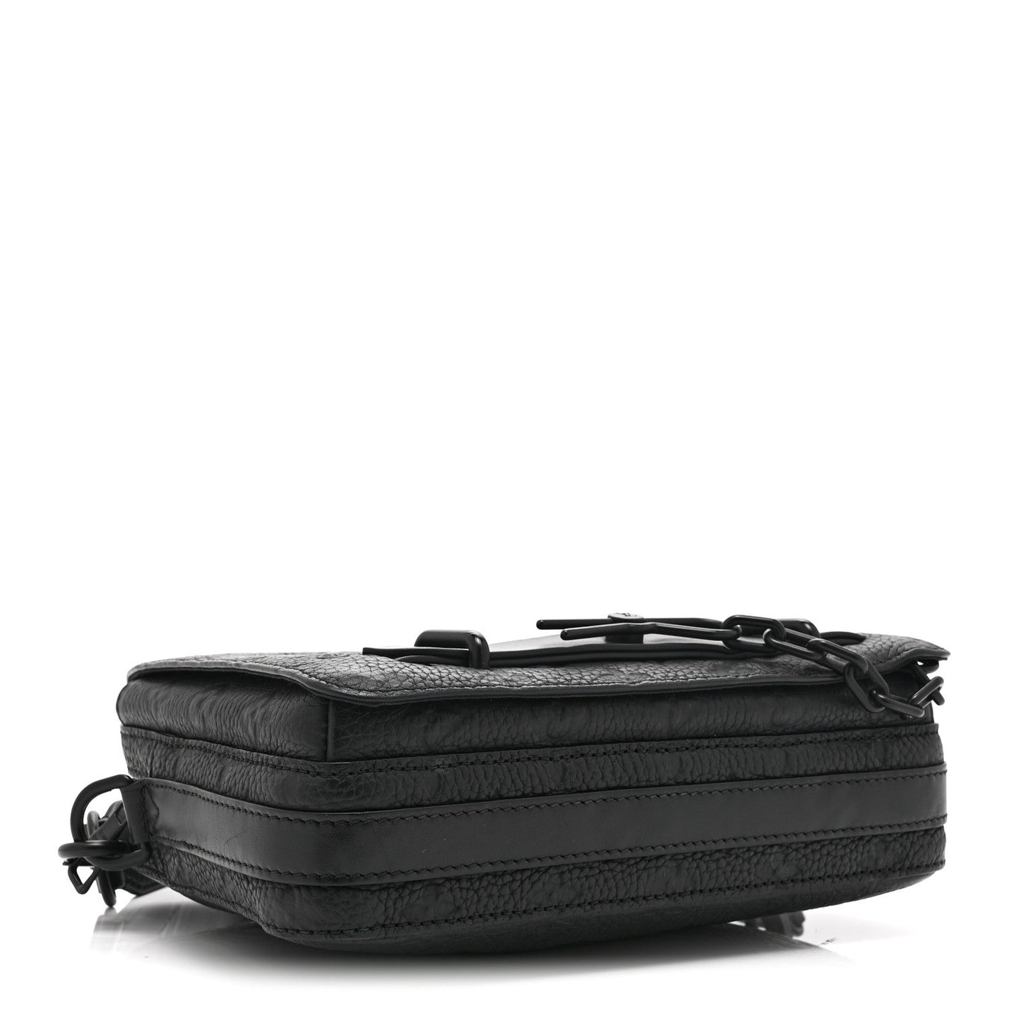 Taurillon Monogram Steamer Messenger Black